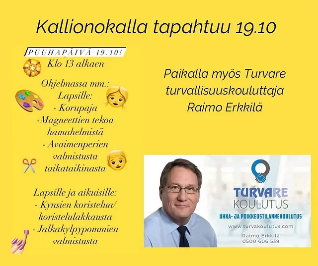 kallionokka tapahtumat